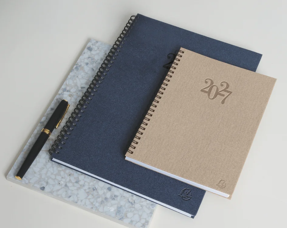 EXACOMPTA Agenda de bureau Consultations 29 S, 2027, bleu, (L)210 x (H)297 mm – OEM 296422E