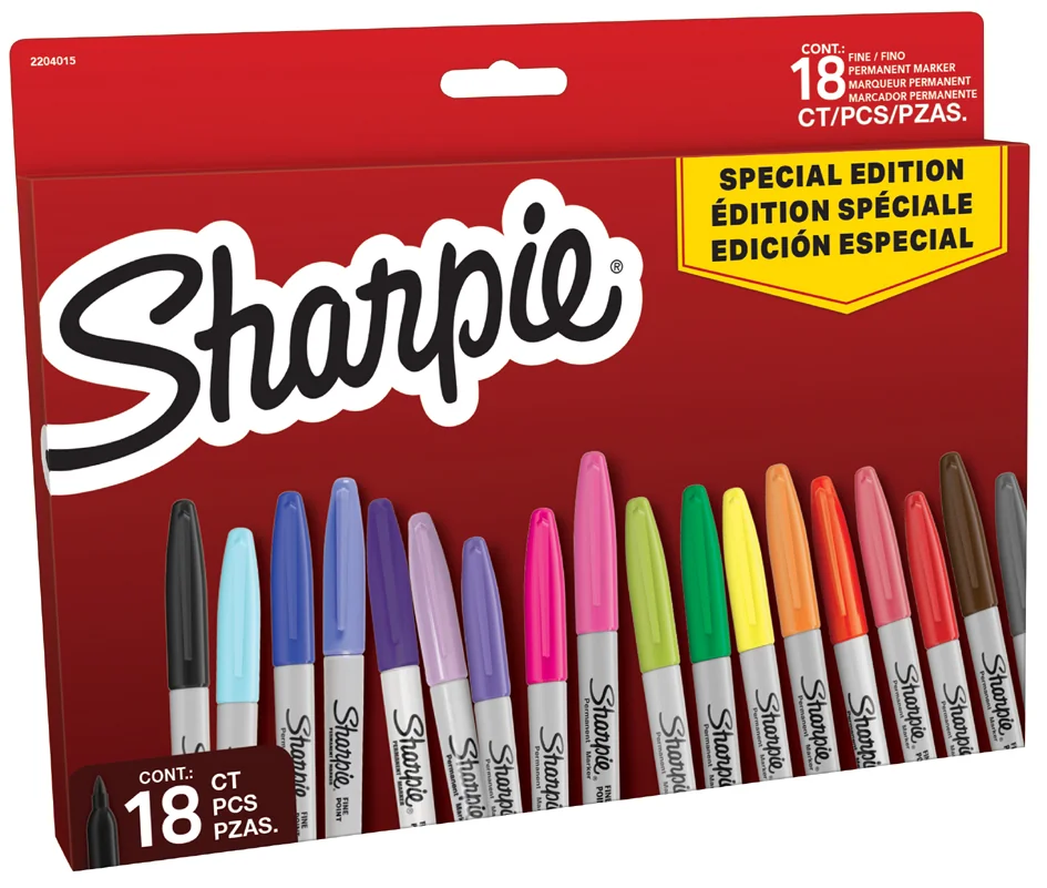 Sharpie Fine Big Pack 18 Red