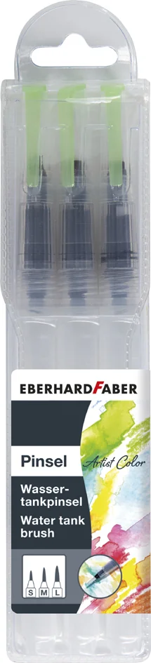 Pinceau Réservoir D'eau FABER-CASTELL – Fine, 6 Ml, Pointe Synthétique, Pour Aquarelle Et Voyage !